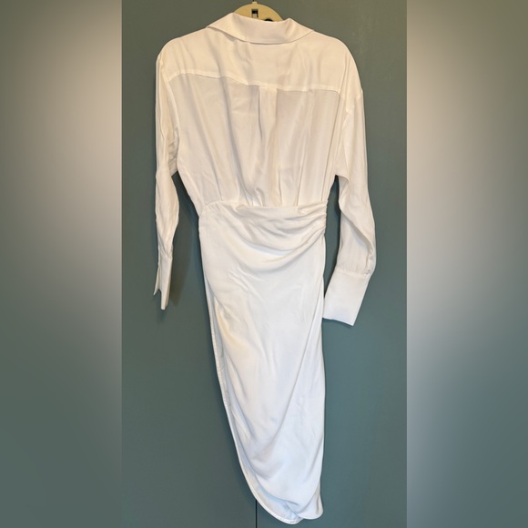 Nwd GAUGE81 Puno silk Dress in Ivory size s - Picture 7 of 11
